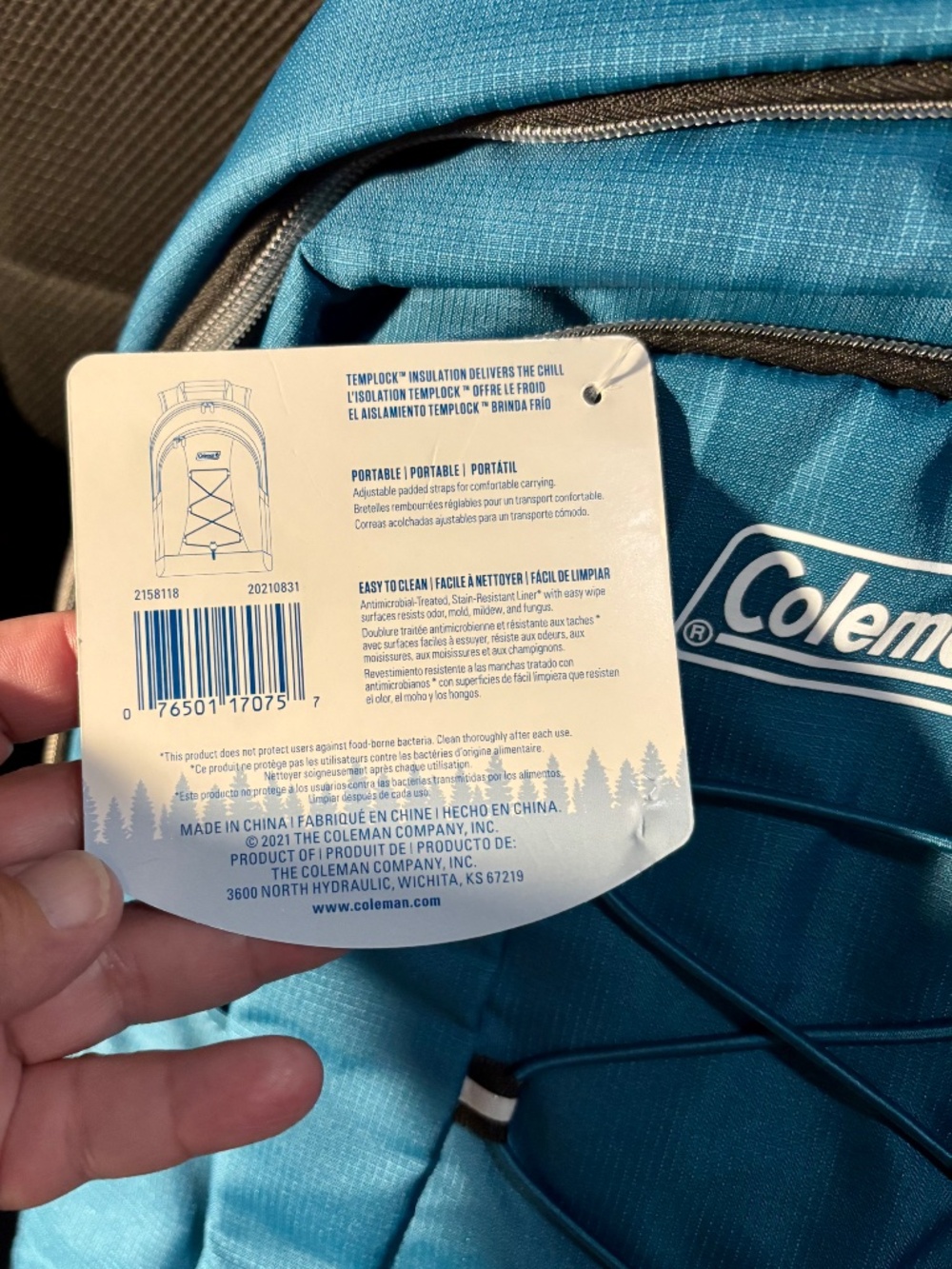 Coleman Cold Backpack - Picture 3 of 6